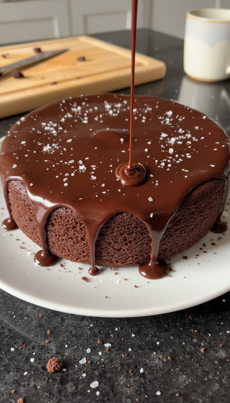 Pisces Flourless Chocolate Cake