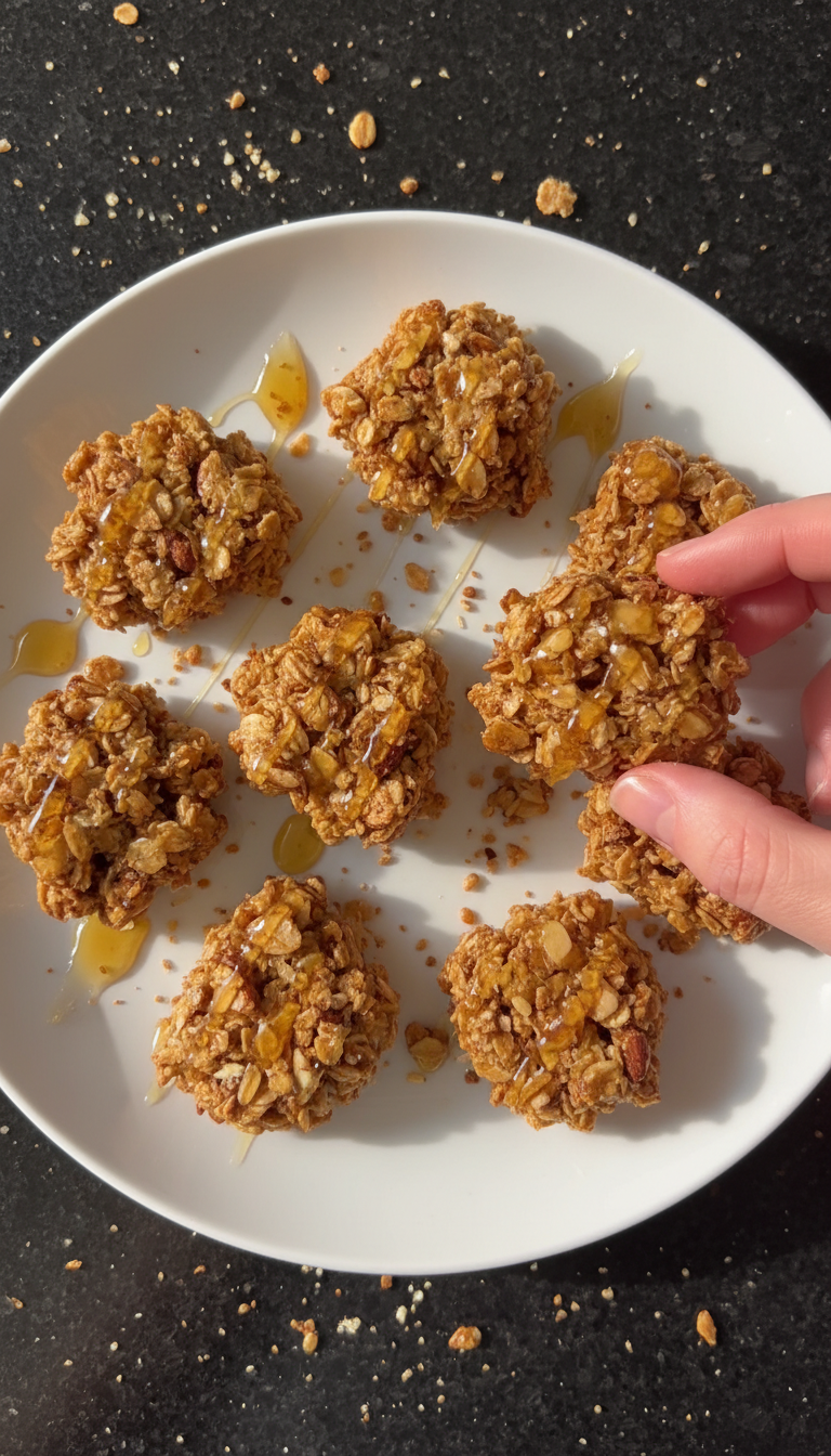 Honey Almond Snack Clusters