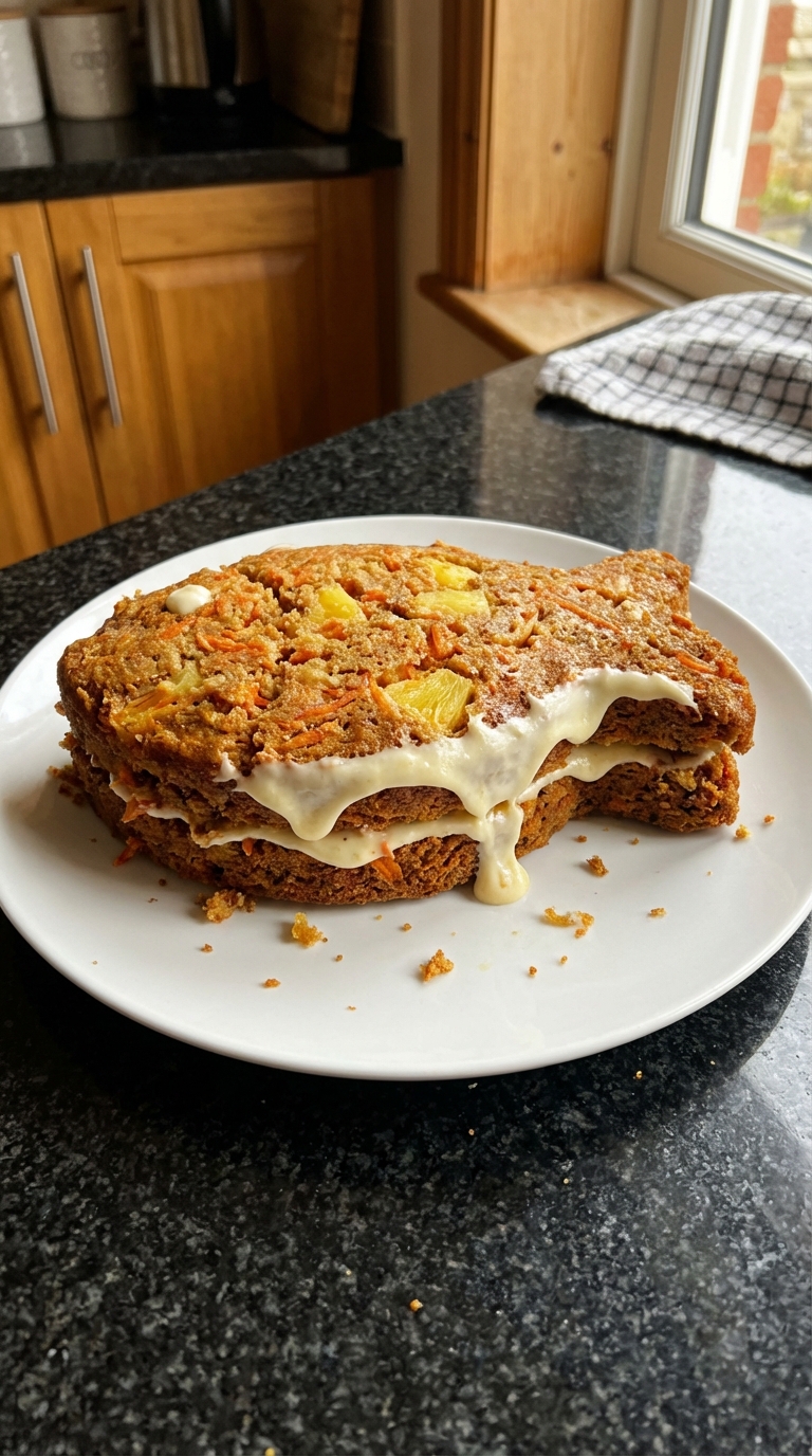 Carrot Pineapple Pisces Cake