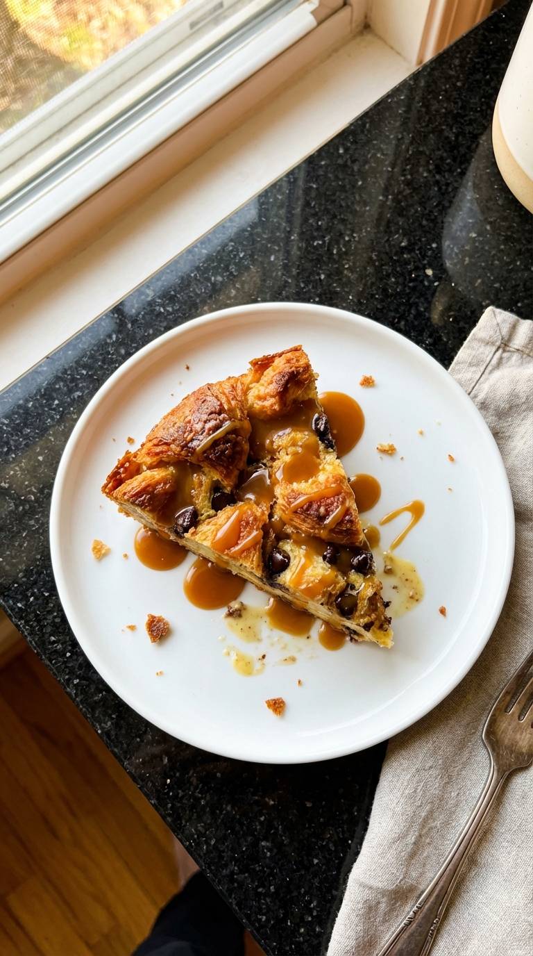 Decadent Croissant Bread Pudding