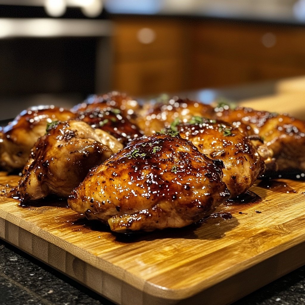 Cherry Balsamic Glazed Chicken