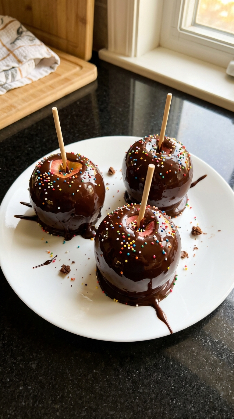 Decadent Chocolate Candy Apples