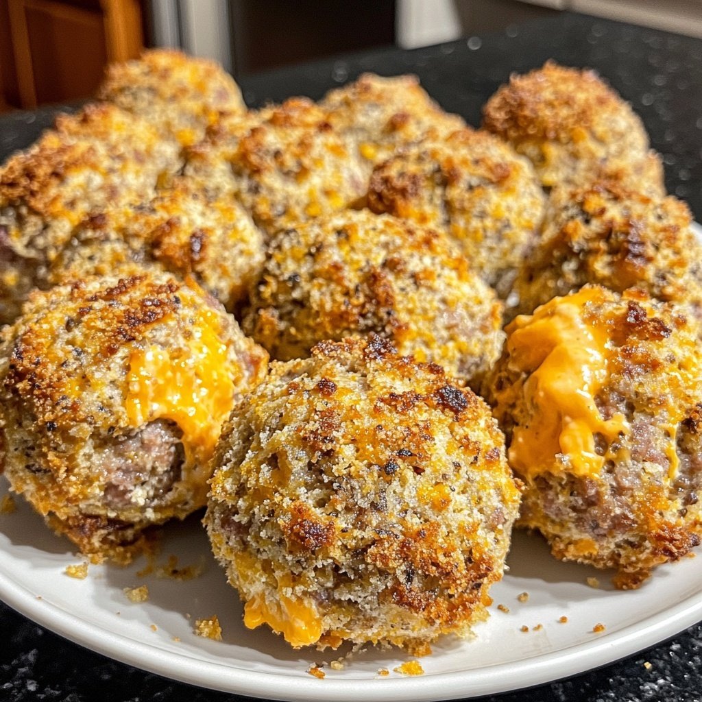 Bisquick Sausage Balls