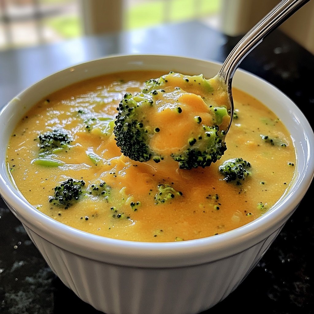 Comfort Broccoli Cheddar Soup​