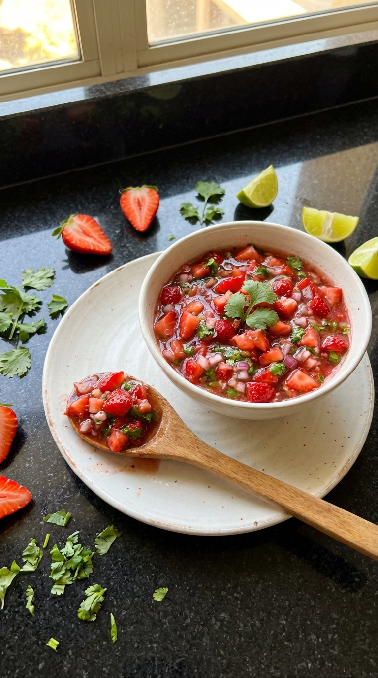 Tangy Strawberry Salsa