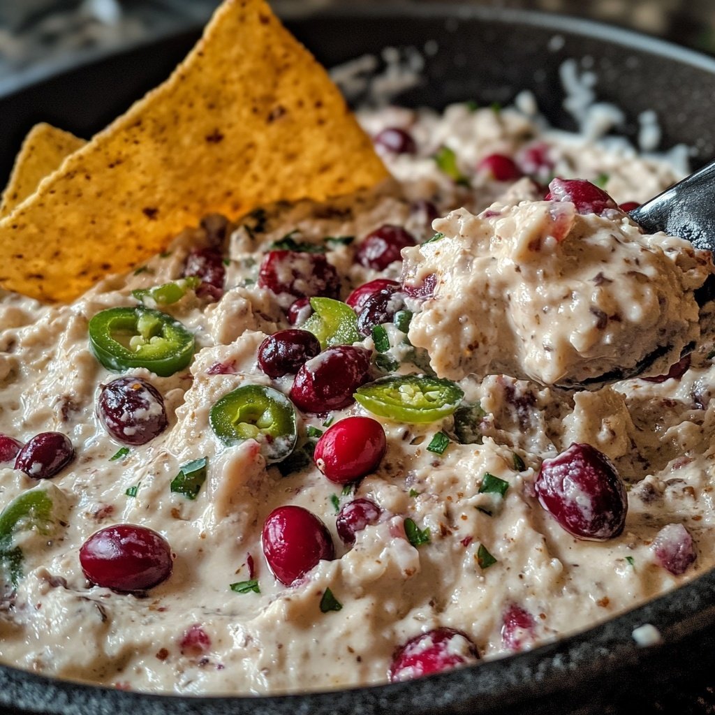 Quick Cranberry Jalapeno Dip