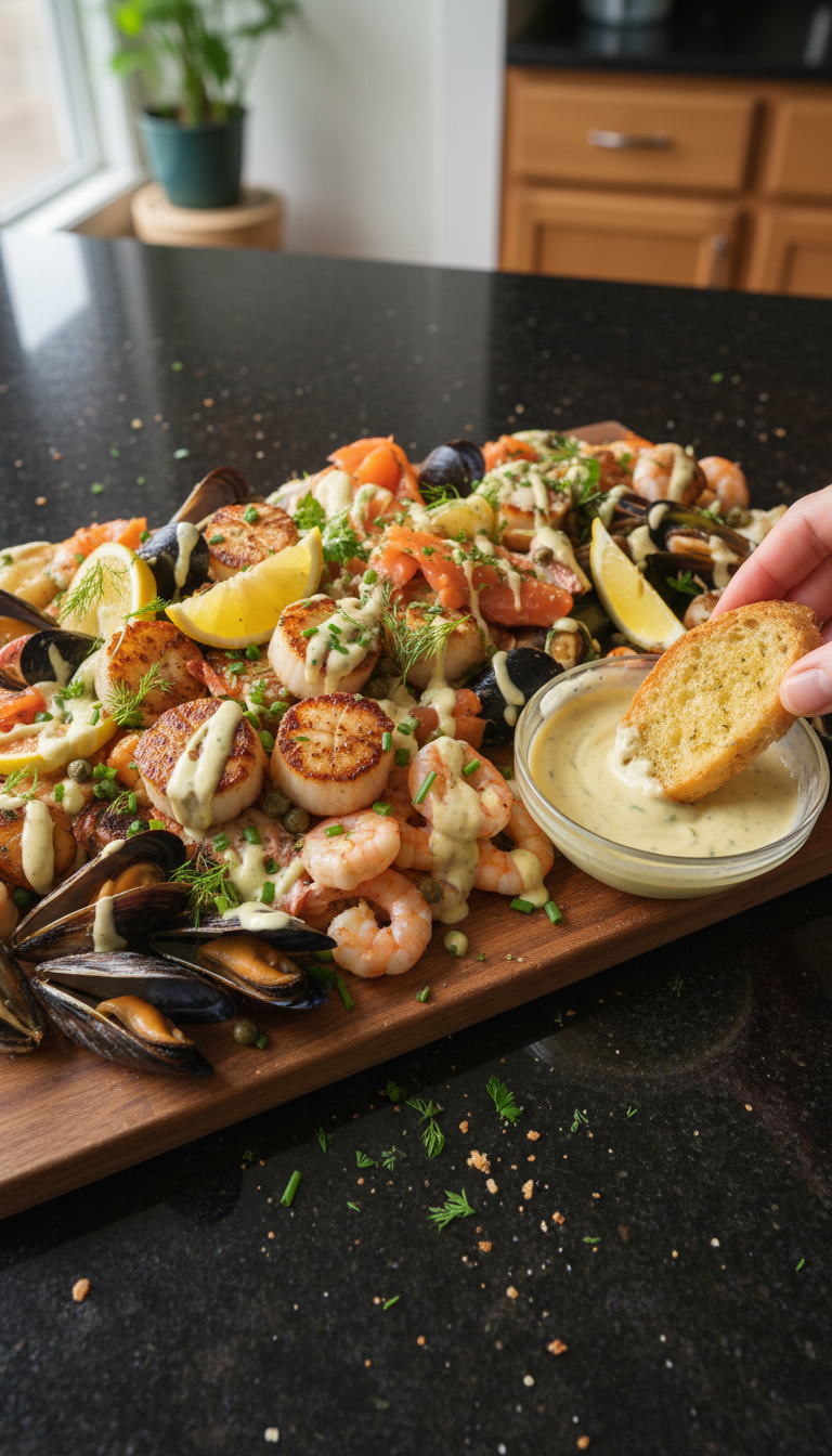 Northwest Aioli Seafood Platter