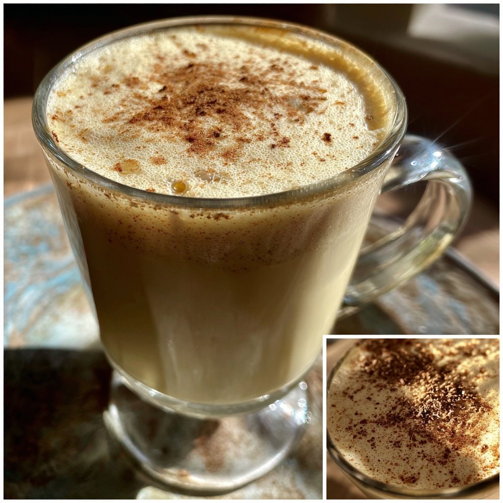 Dairy Free Eggnog with Almond Milk