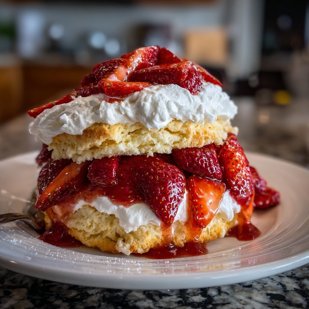 Classic Southern Strawberry Shortcake