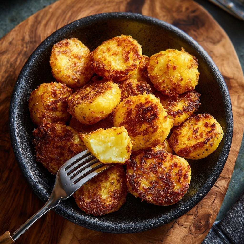 Air-Fried Sour Cream Potatoes