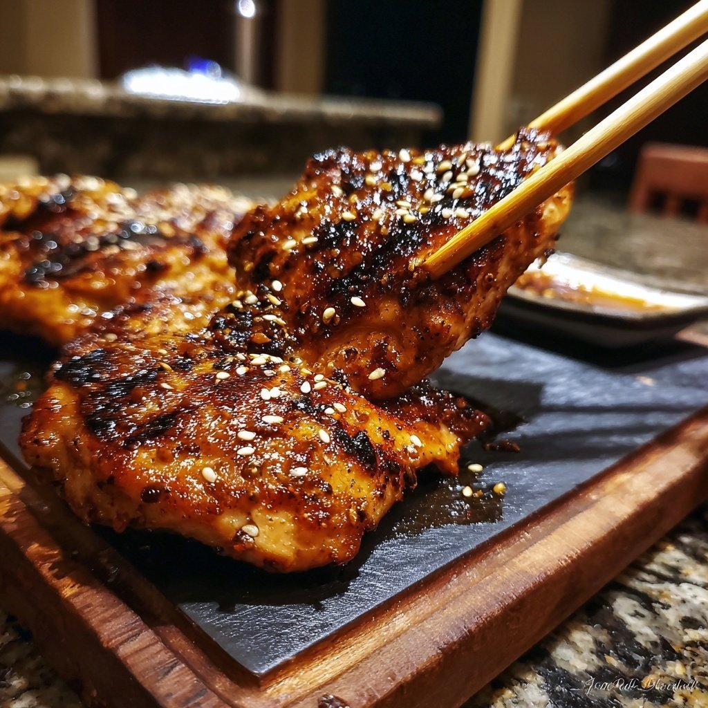 Sesame Teriyaki Grilled Chicken