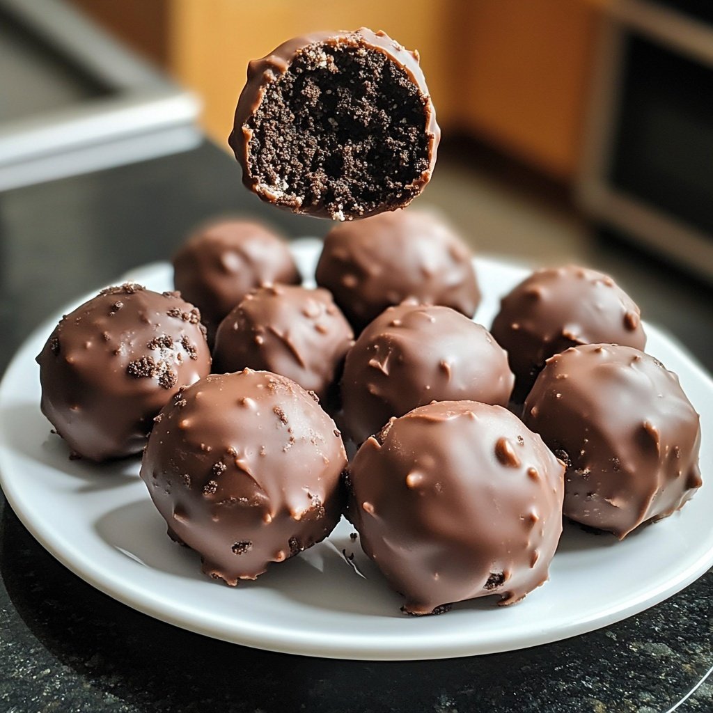 Christmas Unsweetened Oreo Balls